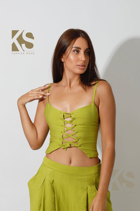 Co-Ord Rope Top & Trousers