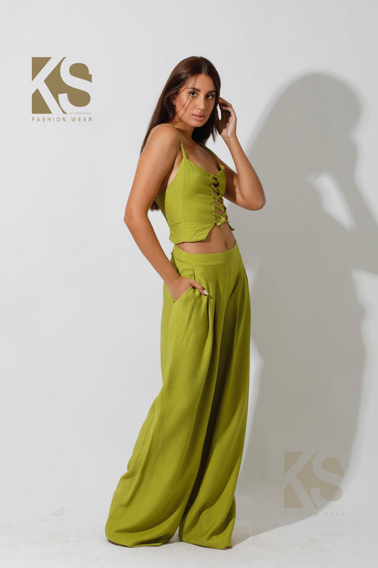 Co-Ord Rope Top & Trousers