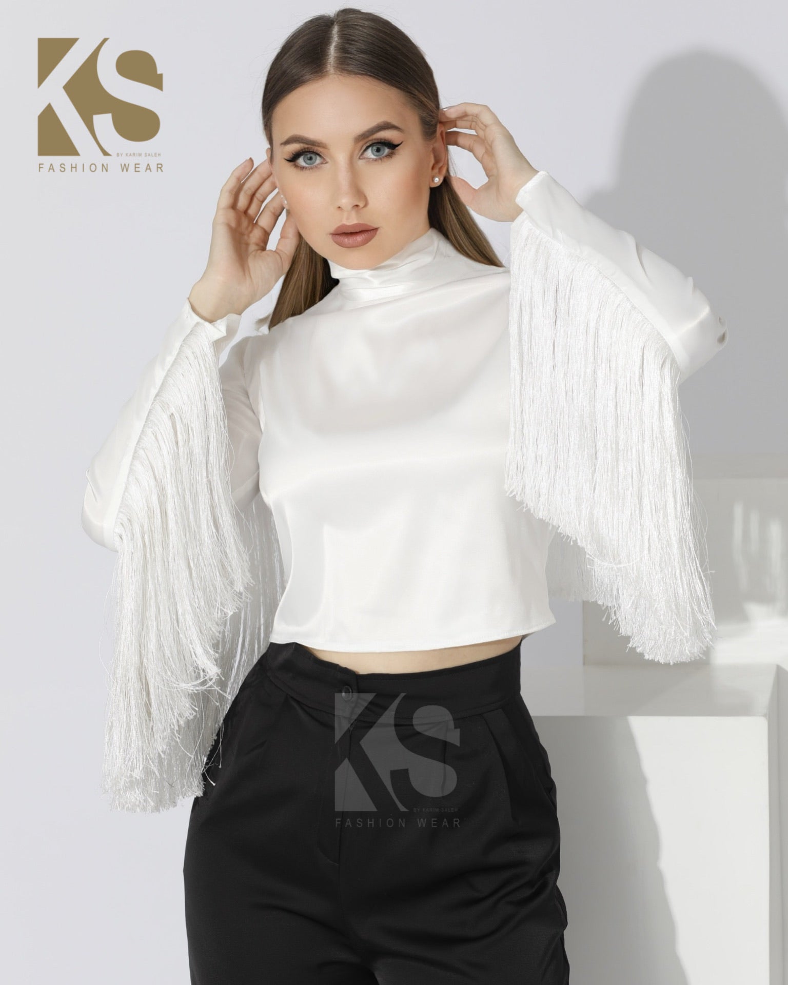 Fringed Blouse Fringed Blouse