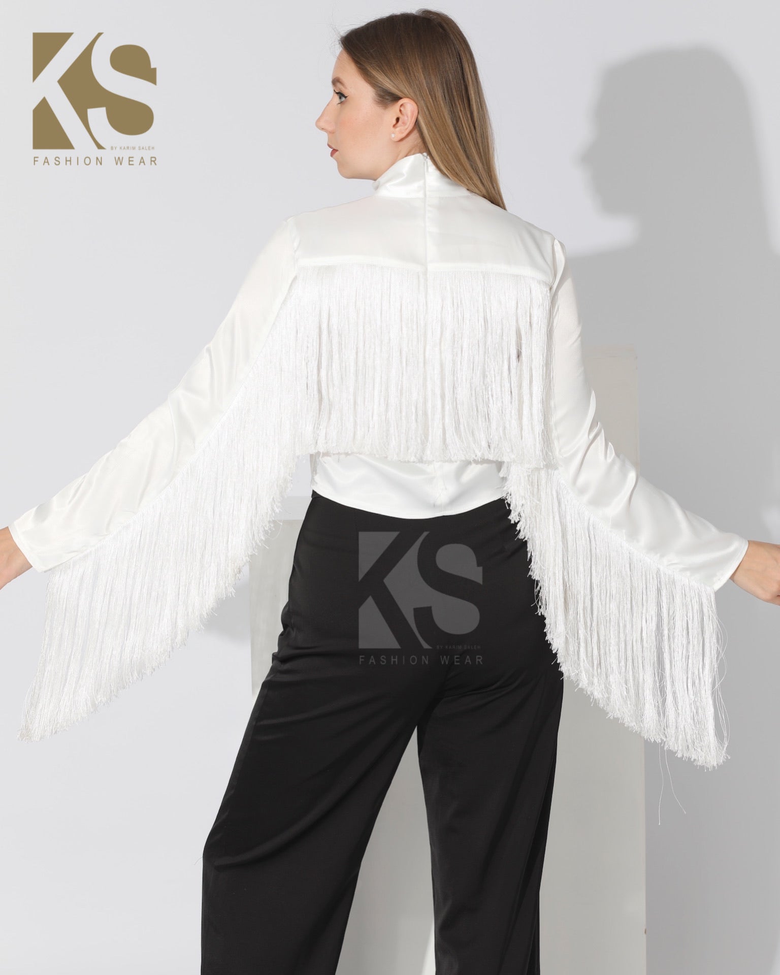 Fringed Blouse Fringed Blouse