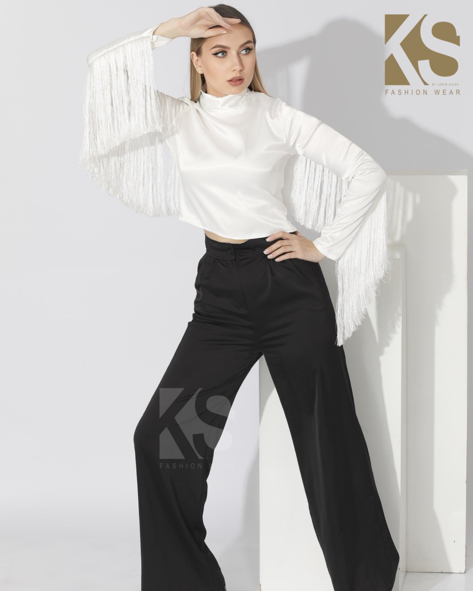 Fringed Blouse Fringed Blouse