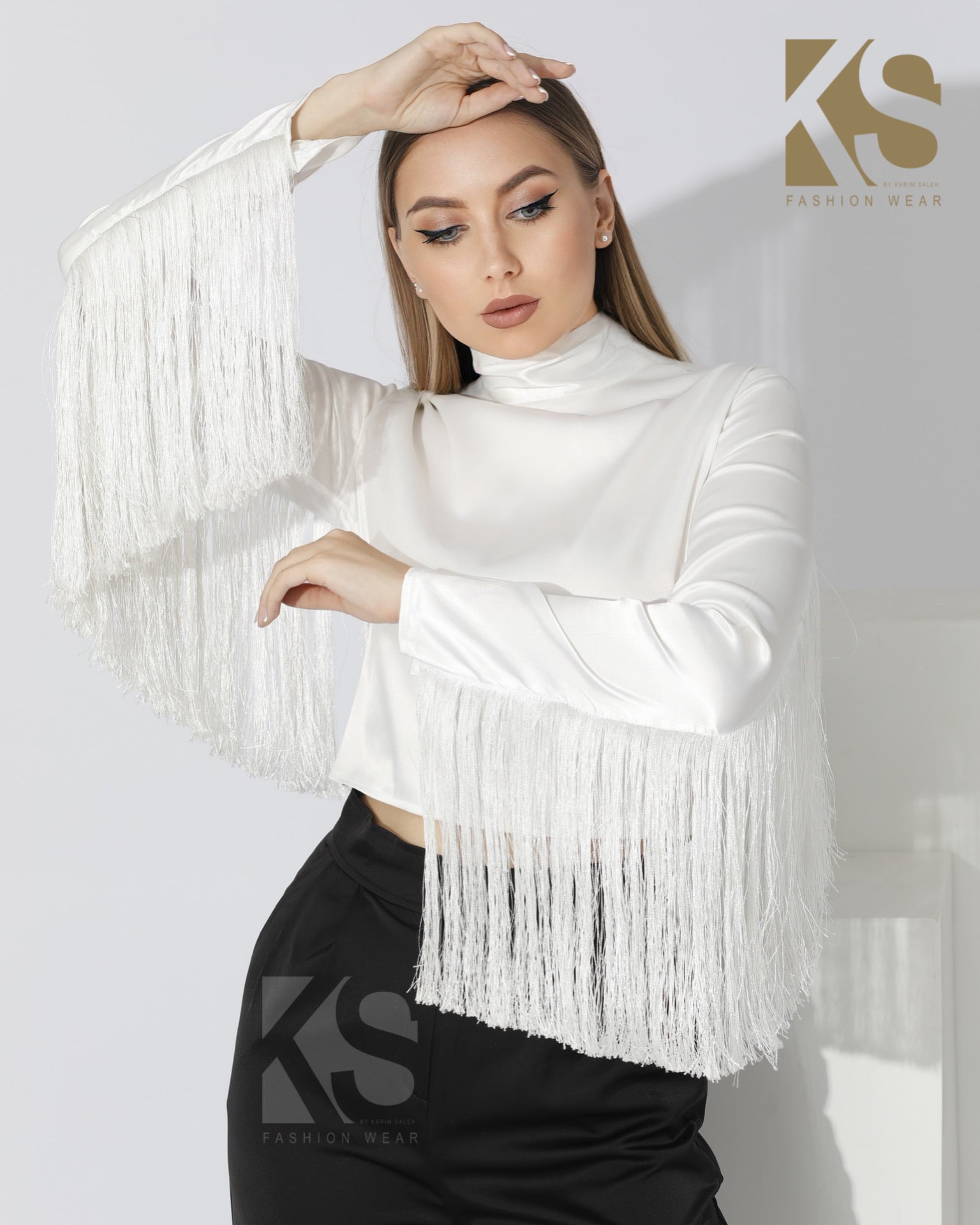 Fringed Blouse Fringed Blouse