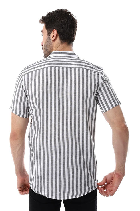 Awning Strip Pattern Shirt