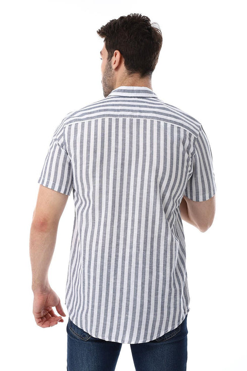 Awning Strip Pattern Shirt