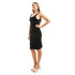 Sleeveless Bodycon Plain Dress