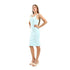 Sleeveless Bodycon Plain Dress