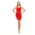 Sleeveless Bodycon Plain Dress