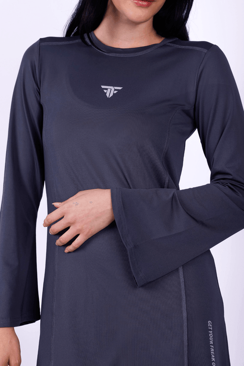 Training bell sleeve top