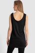بلا أكمام عارضة قصيرة Bodycon الأعلى