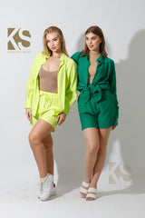 Lose Fit Shirt & Shorts Set