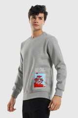 Low Left Side "Never Regret" Sweatshirt