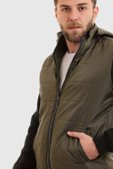 Hooded Neck Puffer Jacket