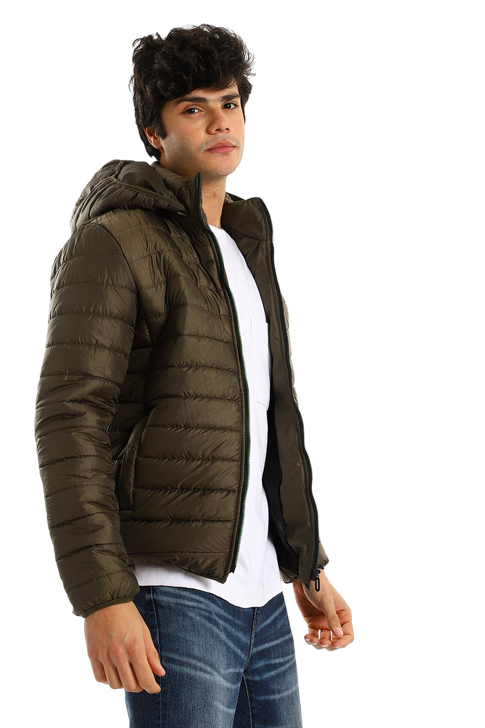 Shoulder Stitching Leather Jacket