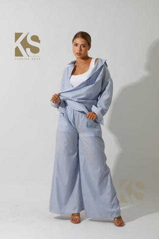 Wide Leg trousers Striped