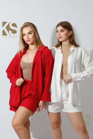 Lose Fit Shirt Set