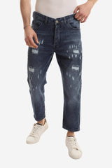 Front Wash With Splatter Colors Heather Jeans