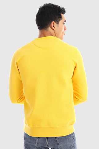 سويت شيرت مطبوع عليه HKETNUNC
