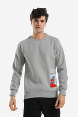 Low Left Side "Never Regret" Sweatshirt