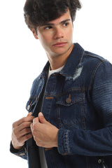 Washed Blue Denim Jacket