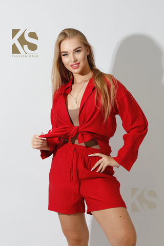 Lose Fit Shorts Set