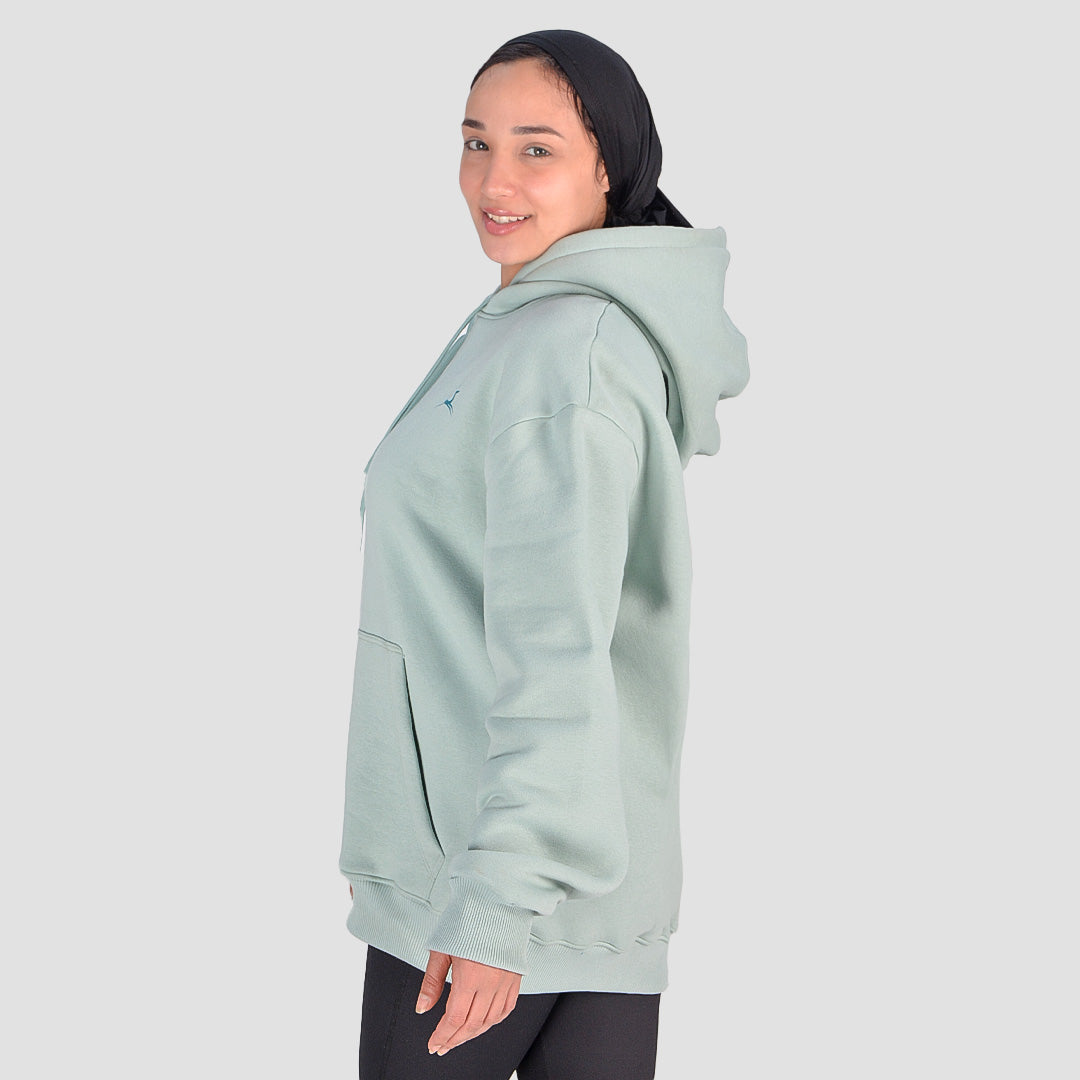 Doe Oversized Fleeced Hoodie