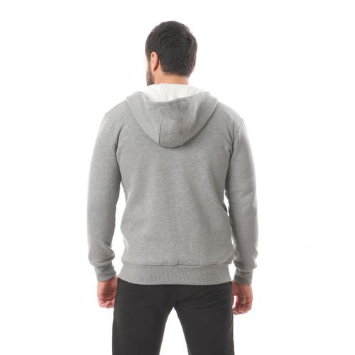 Viga Cotton Zipped Hoodie