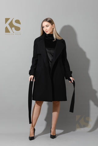 Wrapped Belted trench Coat