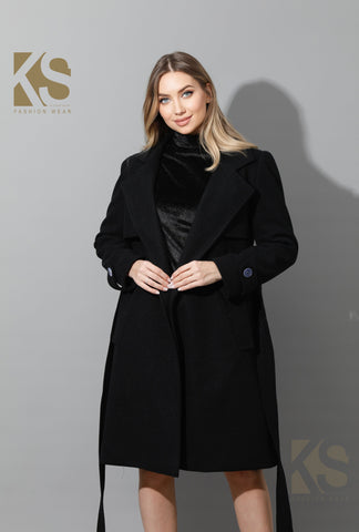 Wrapped Belted trench Coat
