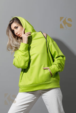 Zipped Oversized Hoodie