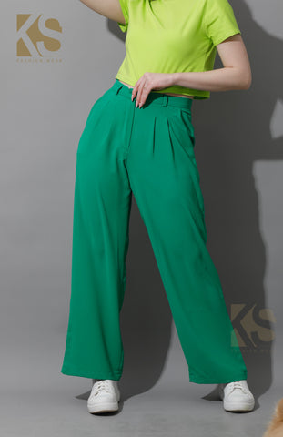 Straight Fit Trousers