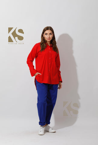 Buttons Back Shirt