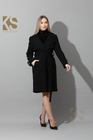 Wrapped Belted trench Coat