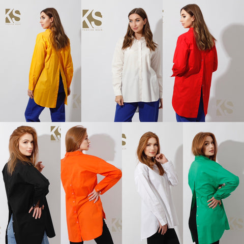 Buttons Back Shirt