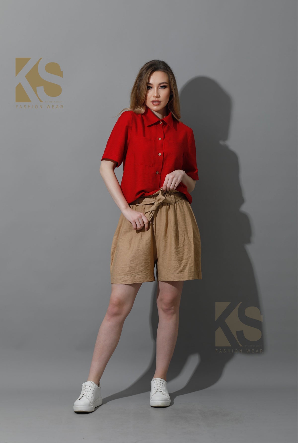 Shirt With Half Sleeves