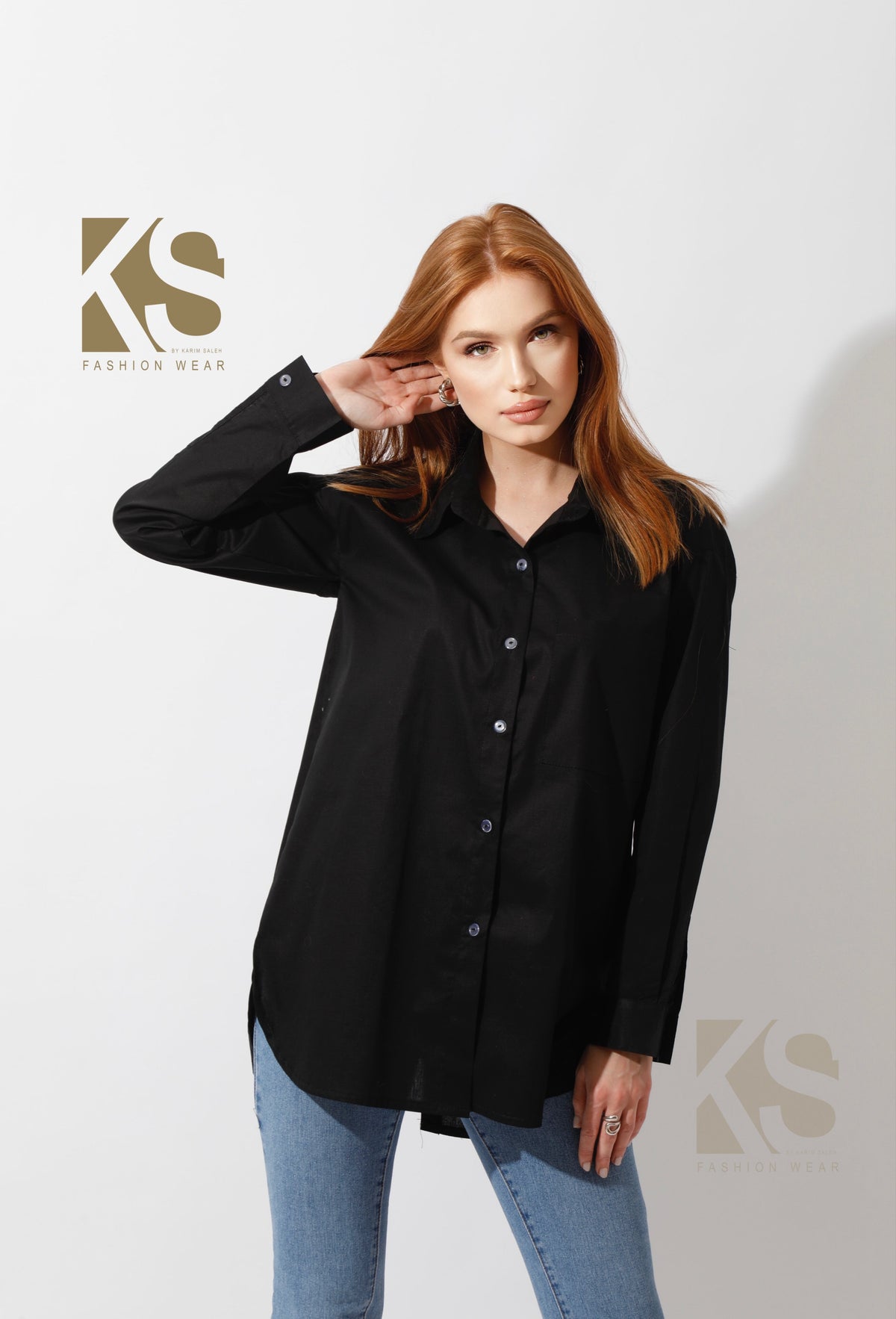 Buttons Back Shirt