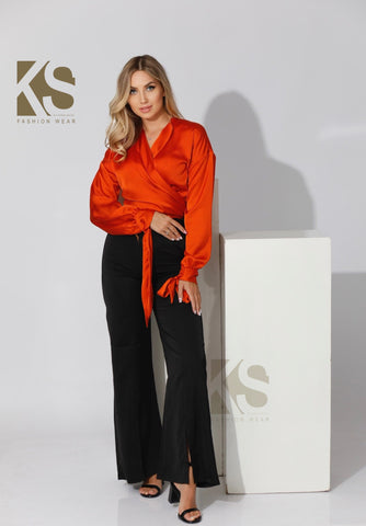 Front Slit Trousers
