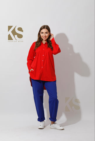 Buttons Back Shirt