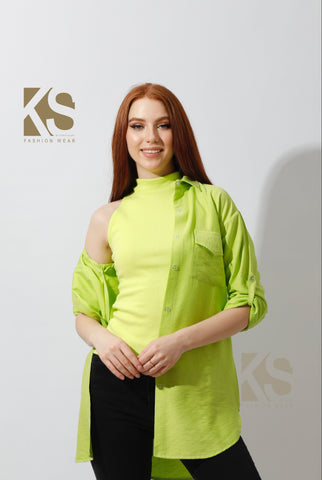 Slinky Half Neck Top