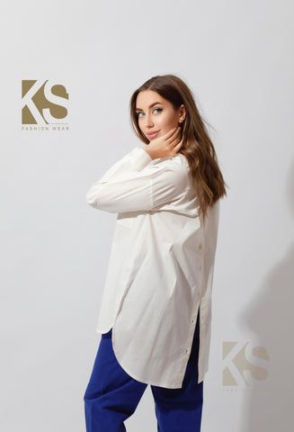 Buttons Back Shirt
