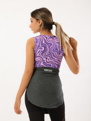 Hip cover with sleeves