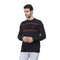 Coup – Dual-Tone Sweater with Long Sleeves and Crew Neck