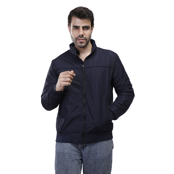 Coup – Solid Jacket with Long Sleeves and Pockets