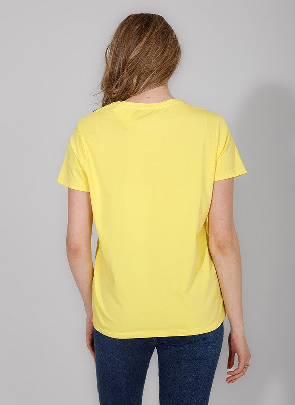 Women Long Basic Cotton T-Shirt