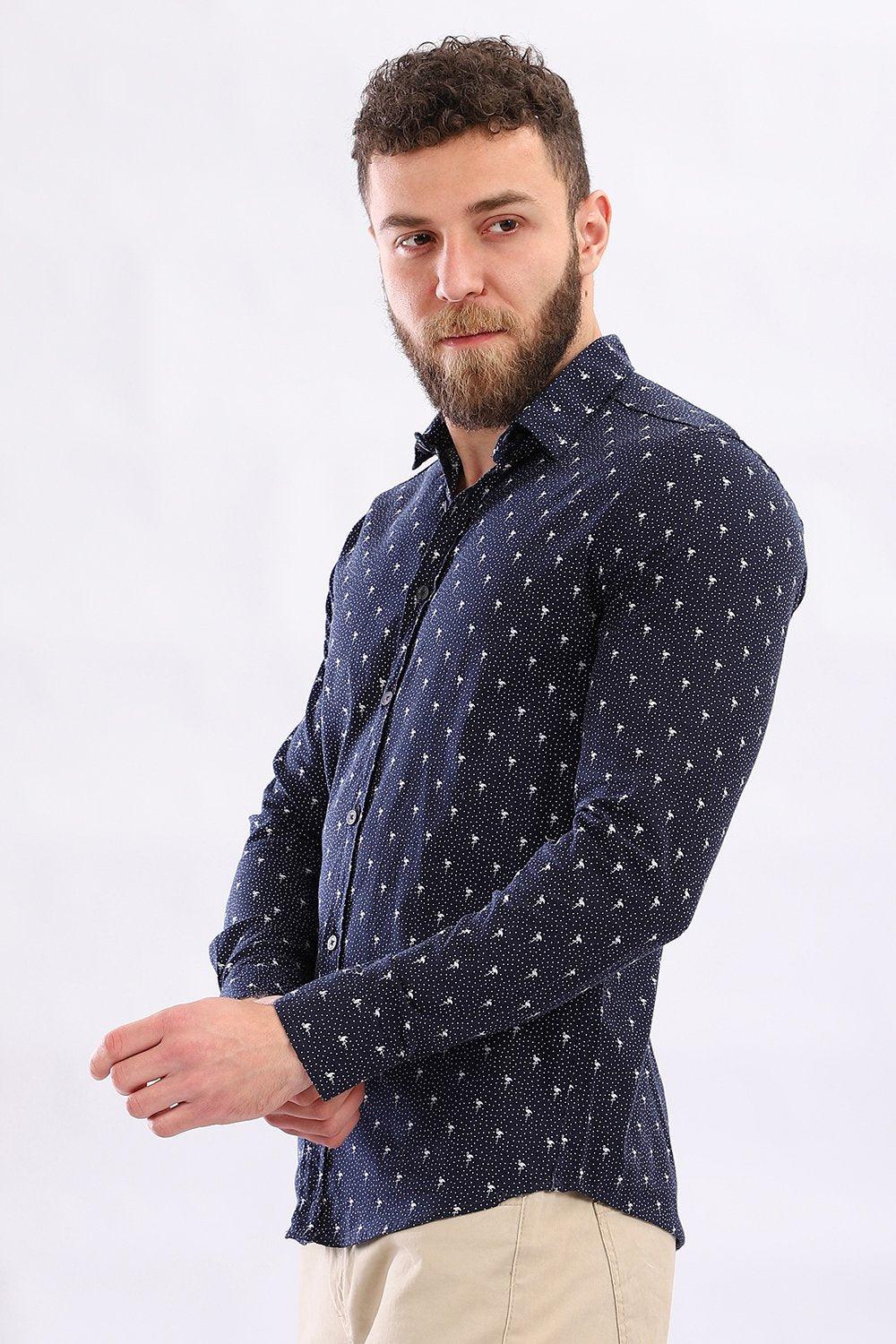 Fireworks Short Sleeves Buttoned Shirt