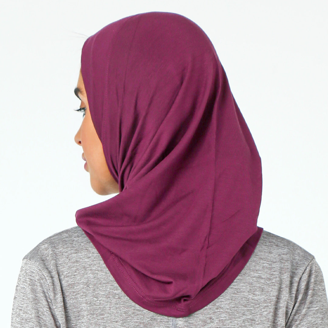 Doe hijab headband - Plum