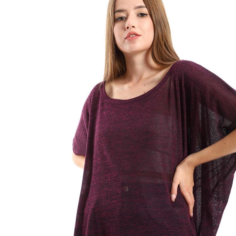 Heather Off Maroon Cover-Up