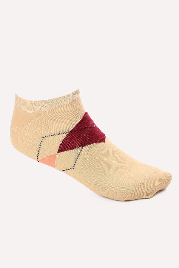 Argyle Cotton Ankle Socks
