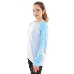 Dry-Fit printed sleeves T-shirt - Marble Sky