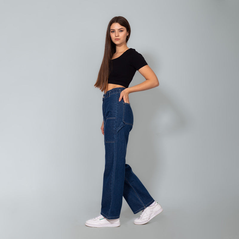 Women Jeans with 2 patch pockets