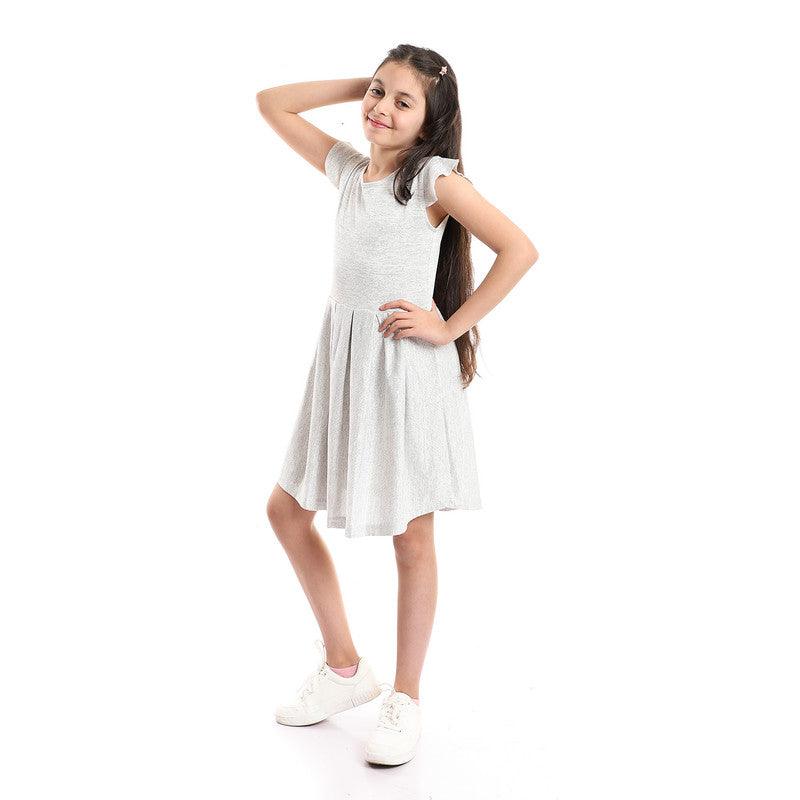 Cutie Girls Cap Sleeves Dress